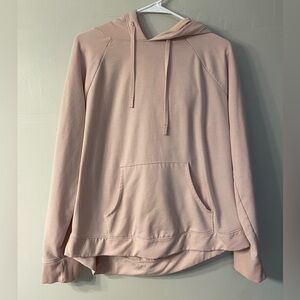Athletic Works Womens Hoodie XL (16-18) Light Pink Drop Shoulder Athleisure